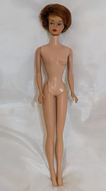 마텔 빈티지 바비 버블 컷 빨간 머리