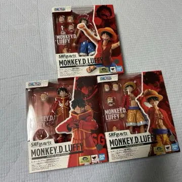 미개봉 새상품 S.H.Figuarts 원피스 루피 3개 세트