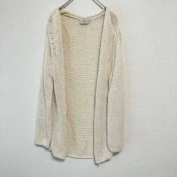 IENA 가디건 린넨 혼방 헐렁한