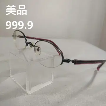296 새상품급 999.9 안경 S-525T 레드 도수 포함