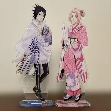 NARUTO-나루토-질풍전 닌자 마을 아크릴 스탠드 사스케&사쿠라
