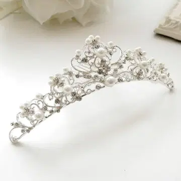 ANNANWEDDING 웨딩 티아라