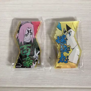 NARUTO 미나토 사쿠라 필살기 아크릴 스탠드 25주년 페어