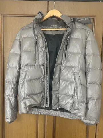남성용 다운 자켓 그레이 5351POUR LES HOMMES 중고