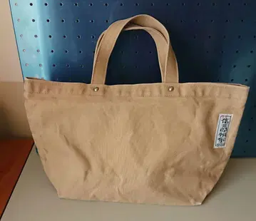 신자부 캔버스 토트백