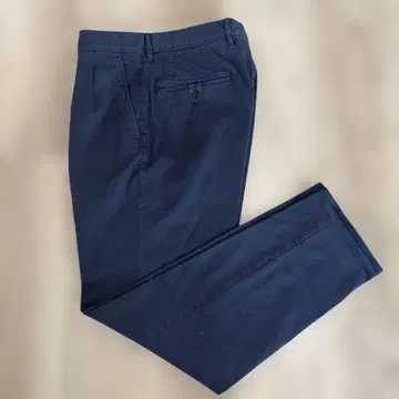 인코텍스 가바 코튼 2 플리츠 테이퍼드 치노