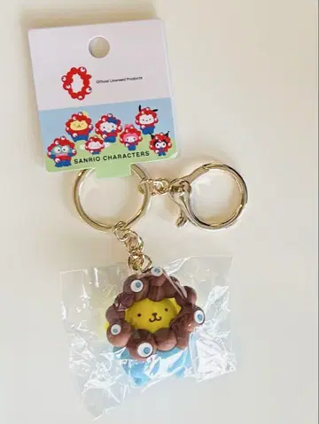 오사카 만국 박람회 산리오 밈쿠밈쿠 키링 폼폼푸딩