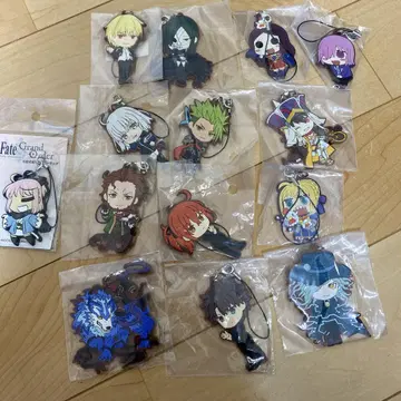 Fate FGO 러버 키링 스트랩