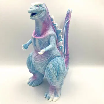 고질라 피규어 파랑 보라색 약 30cm