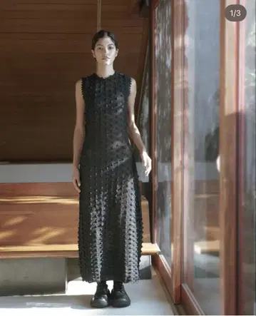 teloplan taki knit dress black 블랙 원피스
