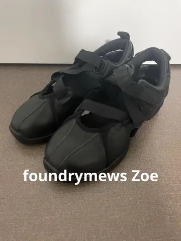 foundrymews Zoe 9M 발레 슈즈 스니커즈 블랙