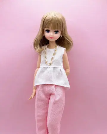 플레어 탑 세트 22cm 인형 의류 리카짱 캐슬 팔레트 f