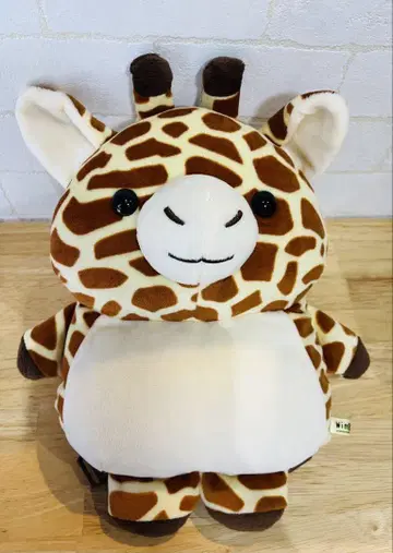 기린 백팩 봉제 인형 wing 선 레몬