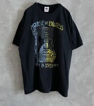US 구제 의류 HOUSE OF BLUES 티셔츠 네이비