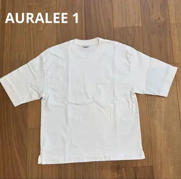 AURALEE 오라리 STAND-UP TEE 사이즈 1