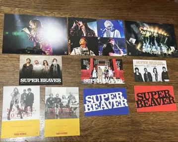 SUPER BEAVER 혜택 사진 3장 스티커 7장