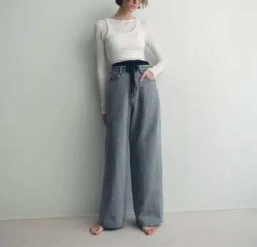 searoomlynn 와이드 허리 배기 SRN05