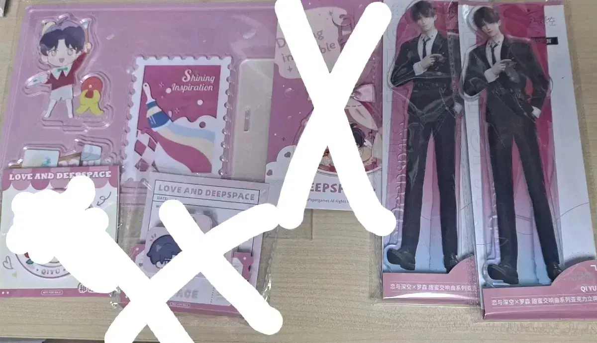 Love and Deepspace Qi Yu Acrylic Goods