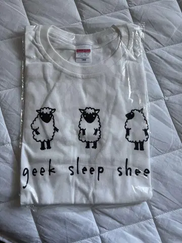 yukihiro 유키히로 geek sleep sheek 티셔츠