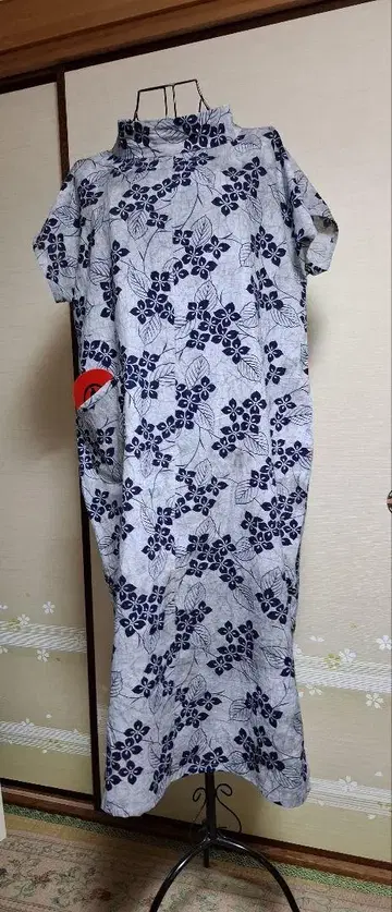 유카타 리메이크 65 원피스 먹물 염색