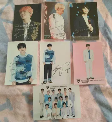 SEVENTEEN 세부치 로손 프린트 L판 에스크프스 집합
