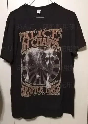 앨리스 인 체인즈 alice in chains 티셔츠 M 사이즈