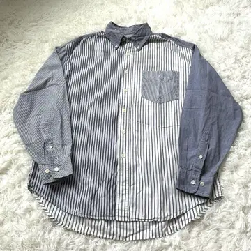 GAP 올드 갭 스트라이프 크레이지 패턴 셔츠 긴팔