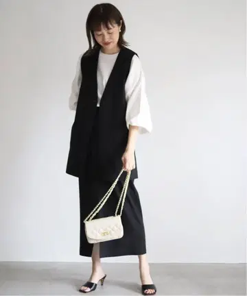 새상품급 SLOBE IENA 린넨 베스트 2022ss