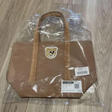미사용 새상품 페이러 올드 테디 와펜 토트백