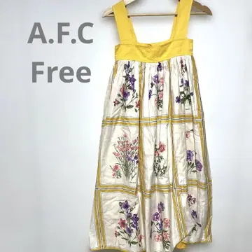 원피스풍 살로펫/꽃무늬/구제 의류/빈티지/개성파