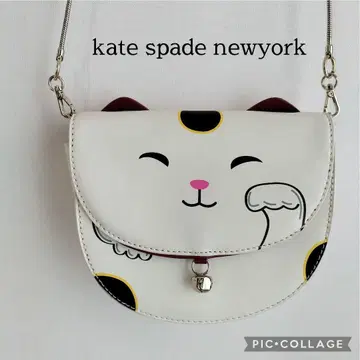 레어 kate spade 마네키네코 숄더백 레어