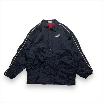 PUMA 푸마 나일론 자켓 패딩 구제 의류 남성용 S 네이비