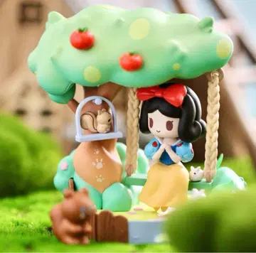52toys 팝 마트 디즈니 프린세스 백설공주 플라워 스윙