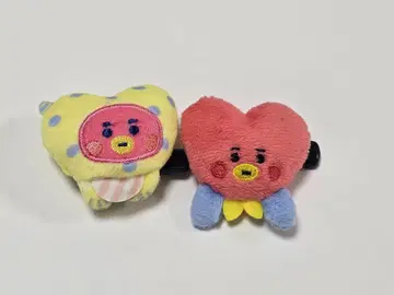 BTS 훼미리마트 봉제 인형 배지 TATA
