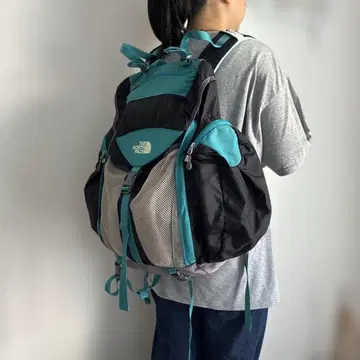 THE NORTH FACE 냅색 블랙/파랑