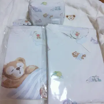 닷피 젤라피케 콜라보 파자마(긴팔 상하의, 원피스), 파우치 세트