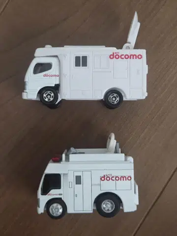 docomo 이동 기지국 자동차 토미카와 쵸로Q