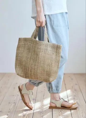 나카가와 마사시치 상점 손으로 짠 린넨 백