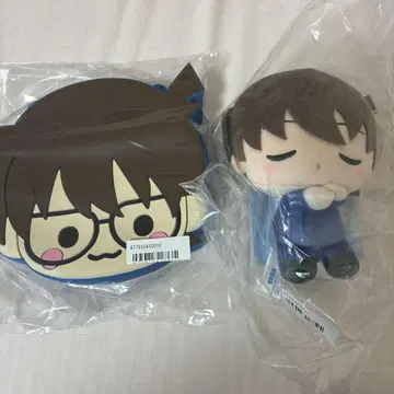 명탐정 코난 실리콘 파우치 & 미니 봉제 인형