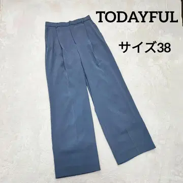 TODAYFUL 슬랙스 조젯 라프 트라우저 사이즈 38 그레이