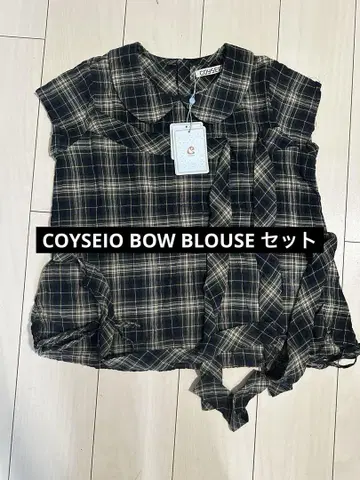 COYSEIO BOW BLOUSE 세트