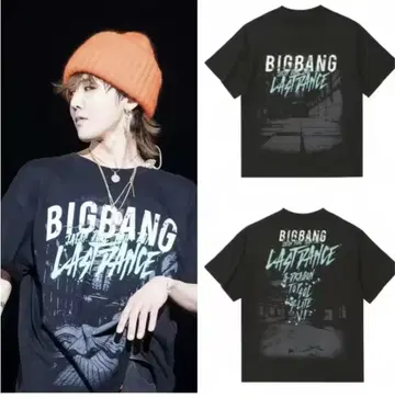 BIGBANG last dance 블랙 티셔츠 L 사이즈 새상품
