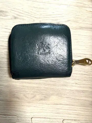 IL BISONTE 일비종떼 두겹 지갑 그린 그린