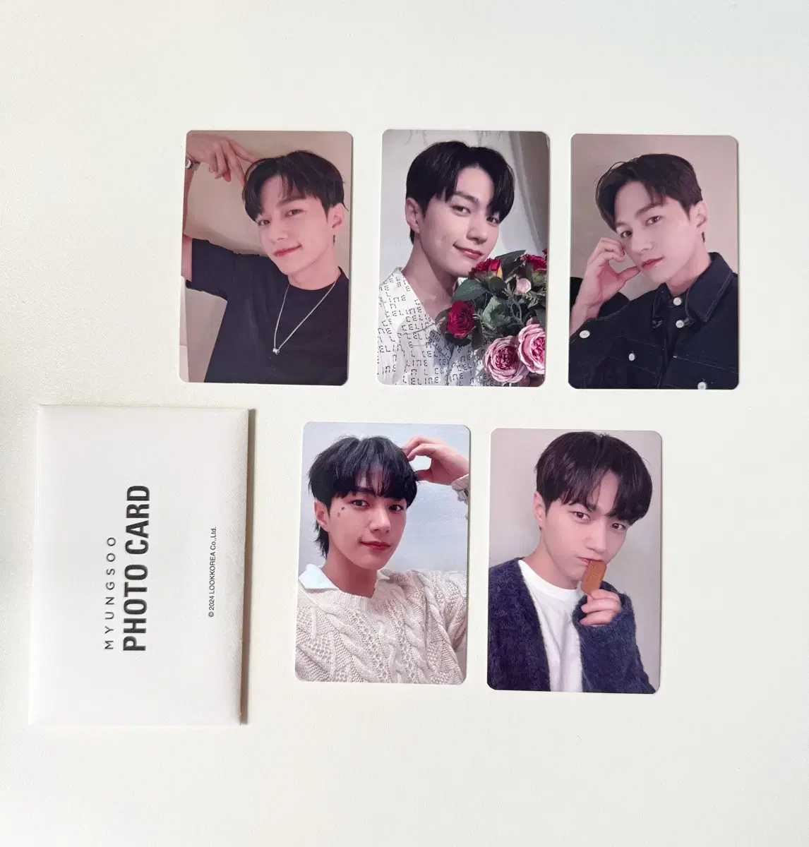 Kim Myungsoo Infinite L Japan Fan Club OF OVE Poca Set WTS Unreleased Photocard