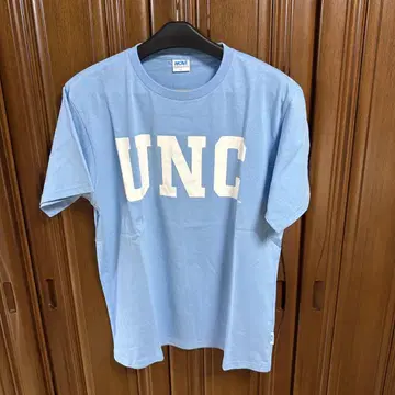 시마무라 UNC 로고 티셔츠 라이트 블루
