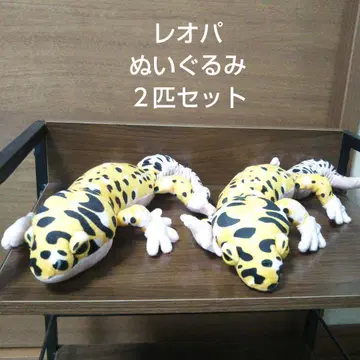 레오파드게코 봉제 인형 테이크 오프