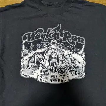 Waylon Run 2017 8th Annual 티셔츠