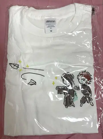 귀멸의 칼날 전집중전 티셔츠 종이 비행기 M 사이즈