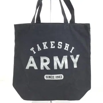 다케시 군단 Takeshi Army 에코백 블랙