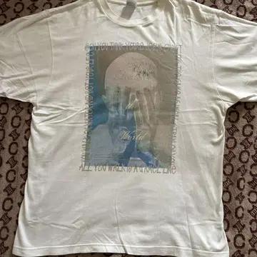 Printstar XL 화이트 티셔츠 그래픽 사진
